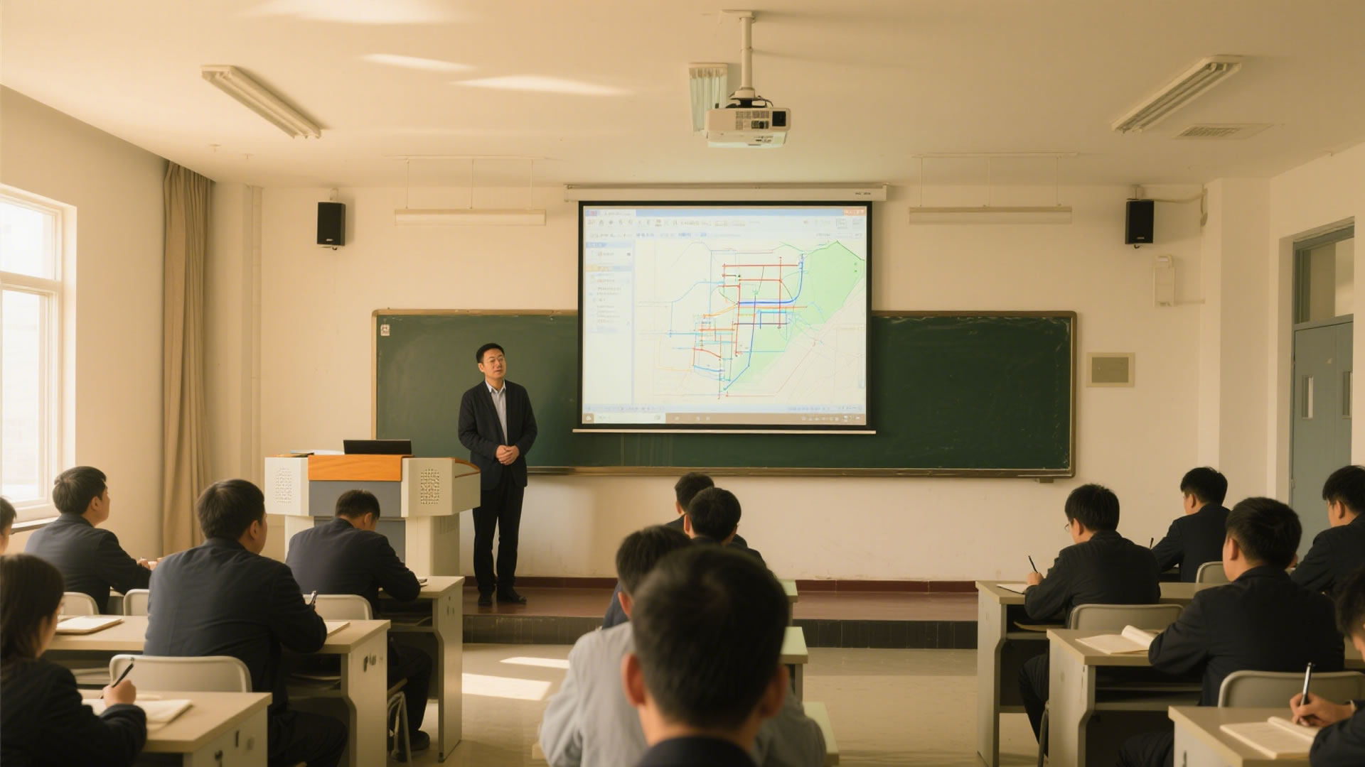 地理接线-应用场景-教学培训